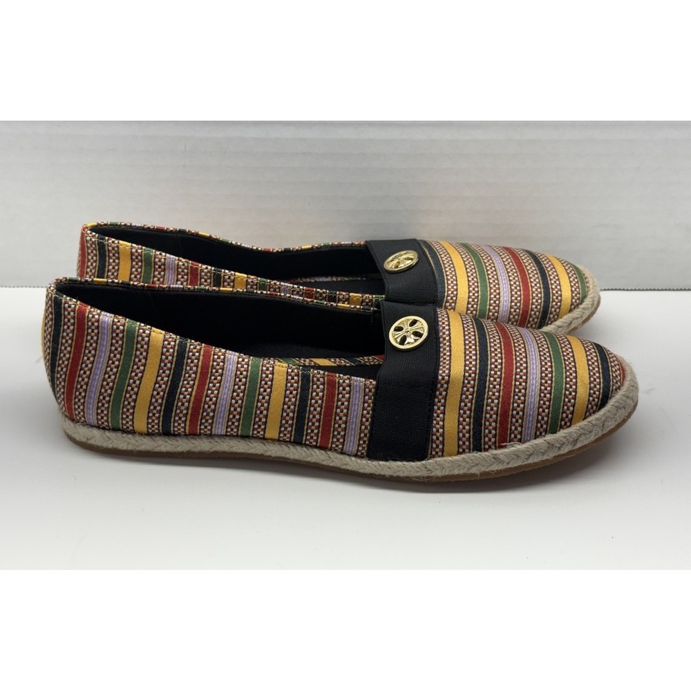 Soft Style Hush Puppies‎ Espadrille Flats Multicolor Slip On Shoes Women 7.5